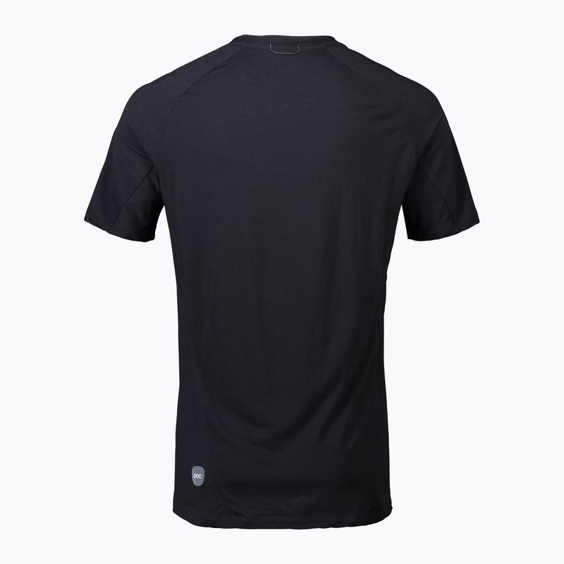 Koszulka męska POC Light Merino uranium black 2