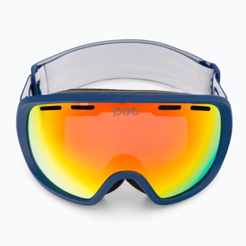 Gogle narciarskie POC Fovea Clarity lead blue/spektris orange 2