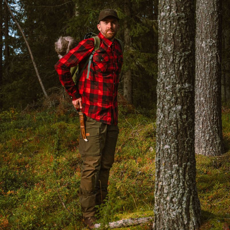 Koszula męska Pinewood Lumbo red/black 2