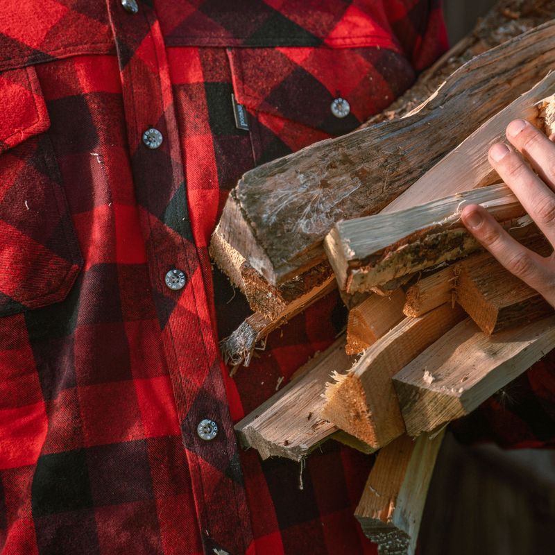 Koszula męska Pinewood Lumbo red/black 6