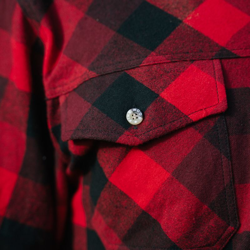 Koszula męska Pinewood Lumbo red/black 7