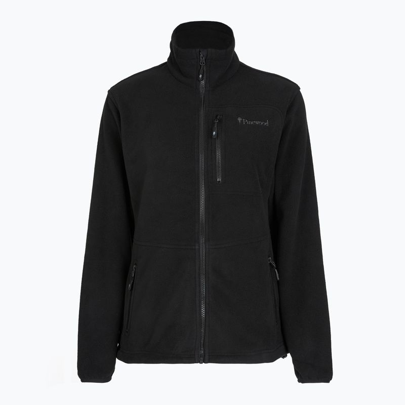 Bluza trekkingowa damska Pinewood Finnveden Fleece black