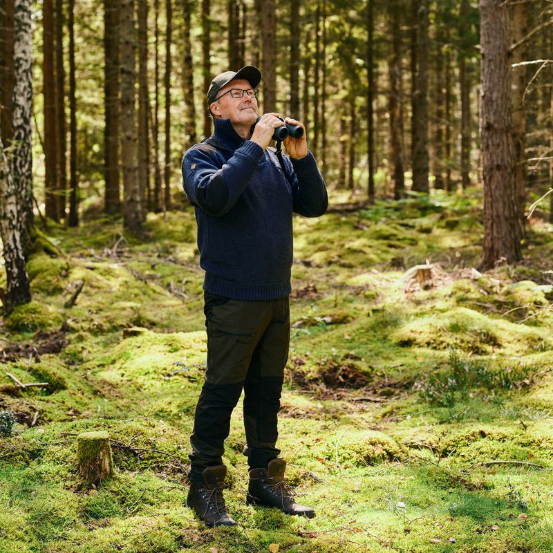 Spodnie trekkingowe męskie Pinewood Caribou TC Extreme moss green/black 2