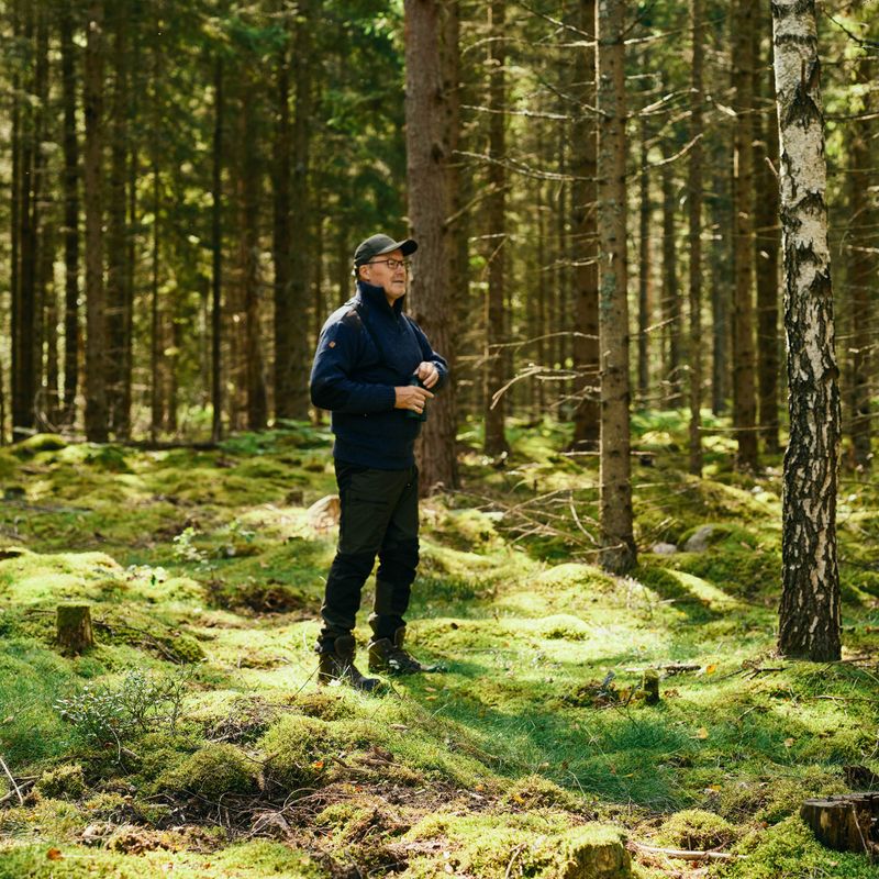 Spodnie trekkingowe męskie Pinewood Caribou TC Extreme moss green/black 3