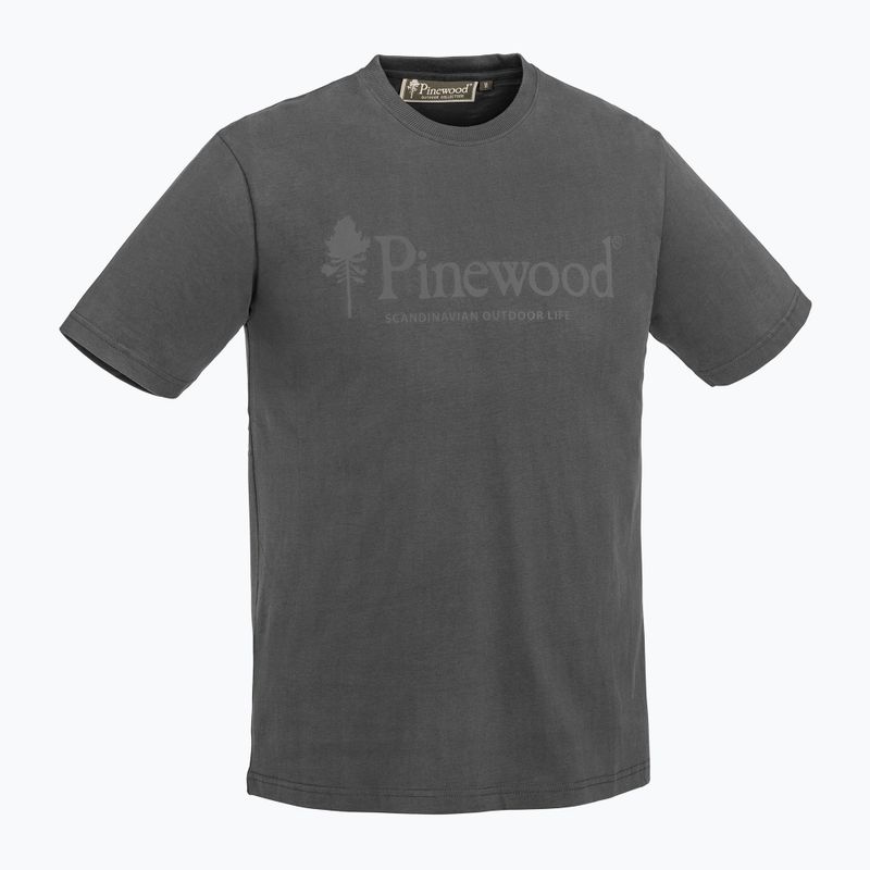 Koszulka męska Pinewood Outdoor Life d.anthracite