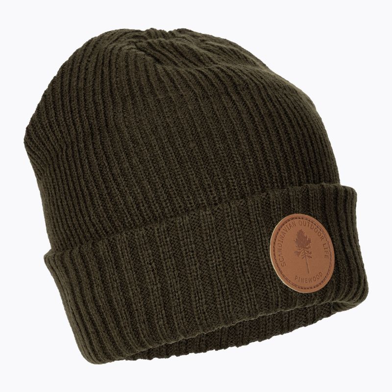 Czapka zimowa Pinewood Windy moss green 2