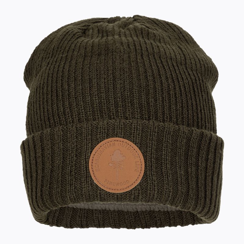 Czapka zimowa Pinewood Windy moss green 3