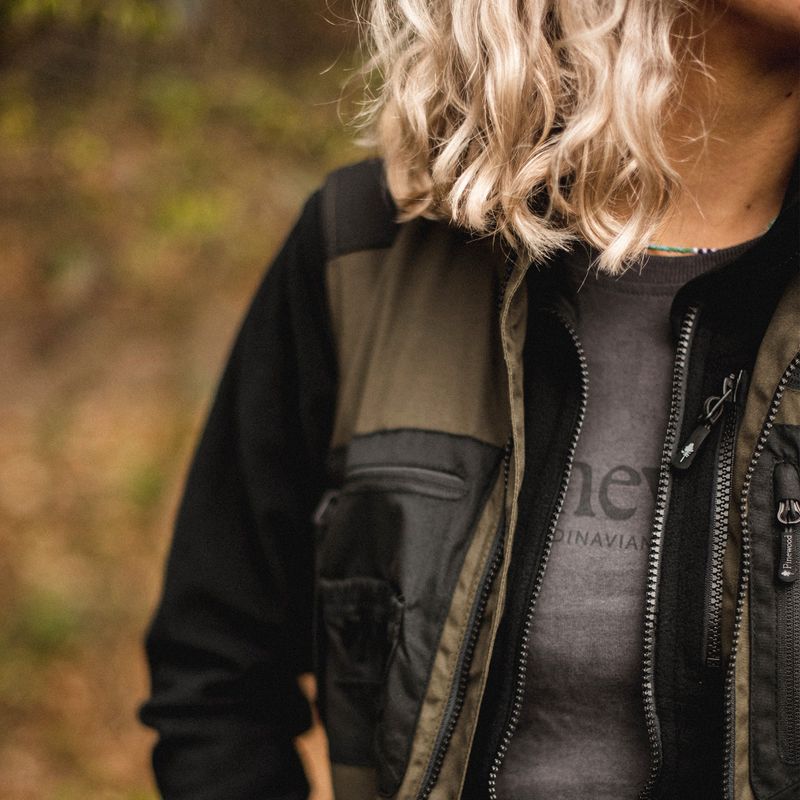 Koszulka damska Pinewood Outdoor Life dark anthracite 6