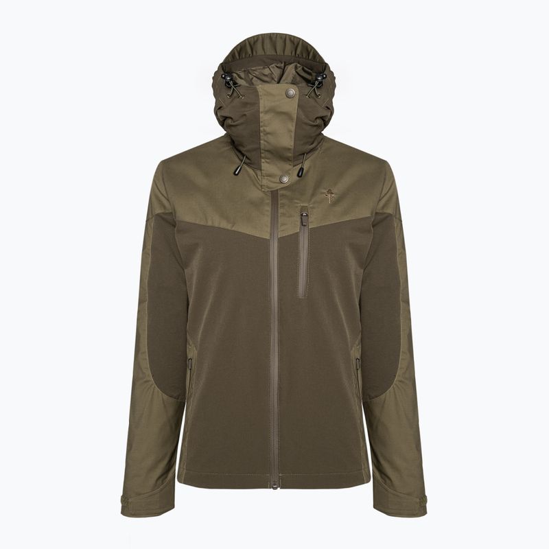 Kurtka przeciwdeszczowa damska Pinewood Finnveden Hybrid Extreme d.olive/h.olive 3