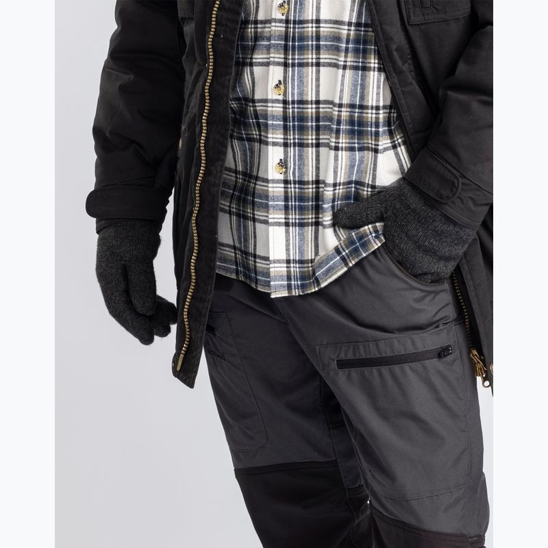 Rękawiczki trekkingowe damskie Pinewood Knitted Wool d.anthracite mel 2