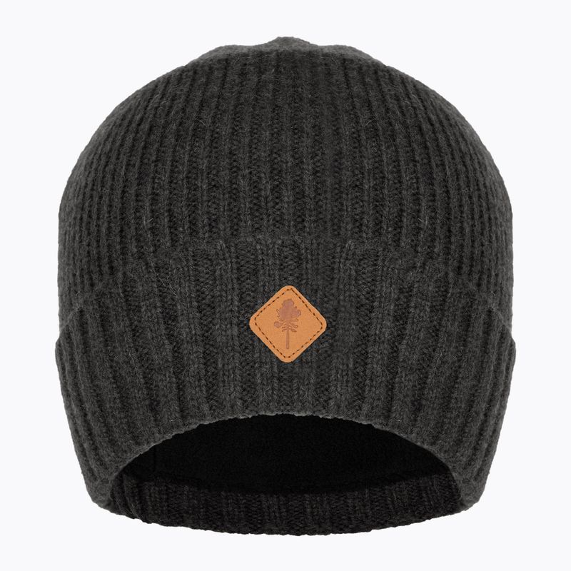 Czapka zimowa Pinewood Knitted Wool dark anthracite mel 2