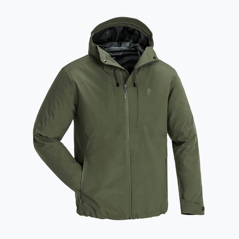 Kurtka przeciwdeszczowa męska Pinewood Abisko/Telluz 3L moss green 4