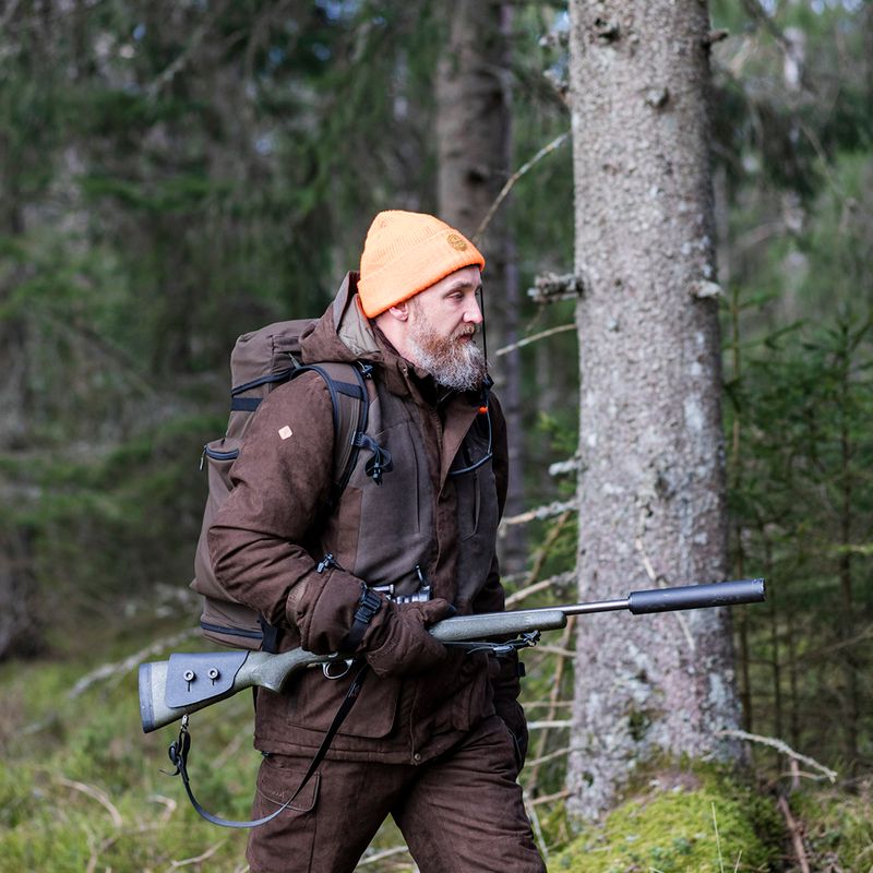 Kurtka ocieplana męska Pinewood Abisko Småland 2.0 suede brown 5