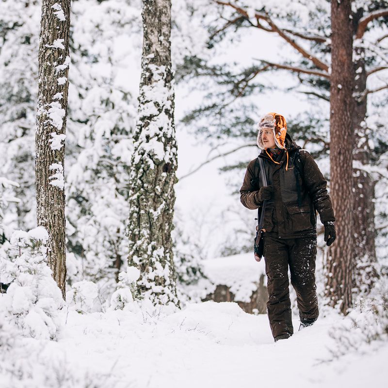 Kurtka ocieplana męska Pinewood Abisko Småland 2.0 suede brown 7