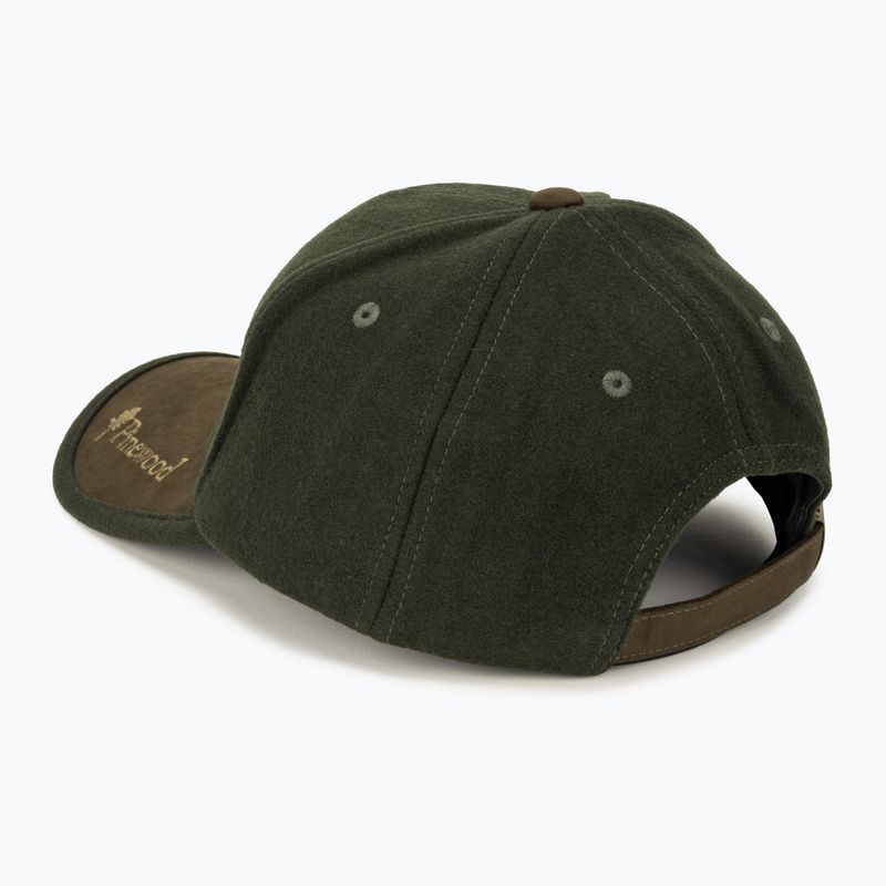 Czapka z daszkiem Pinewood Edmonton Exclusive mossgreen/suede brown 3