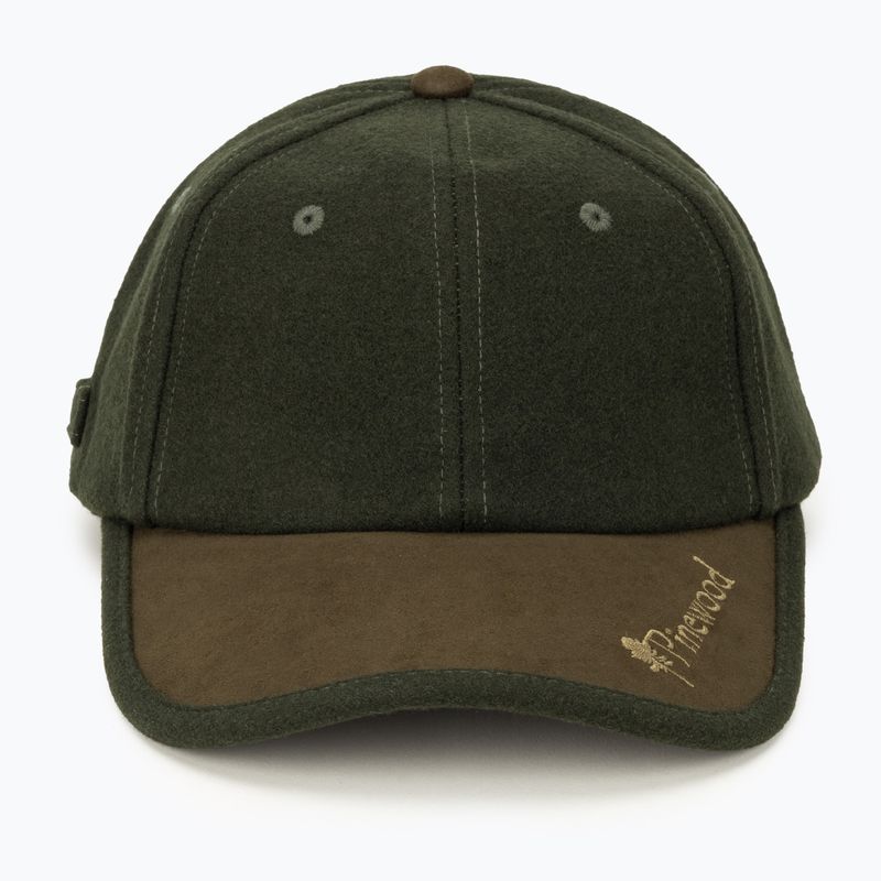 Czapka z daszkiem Pinewood Edmonton Exclusive mossgreen/suede brown 4