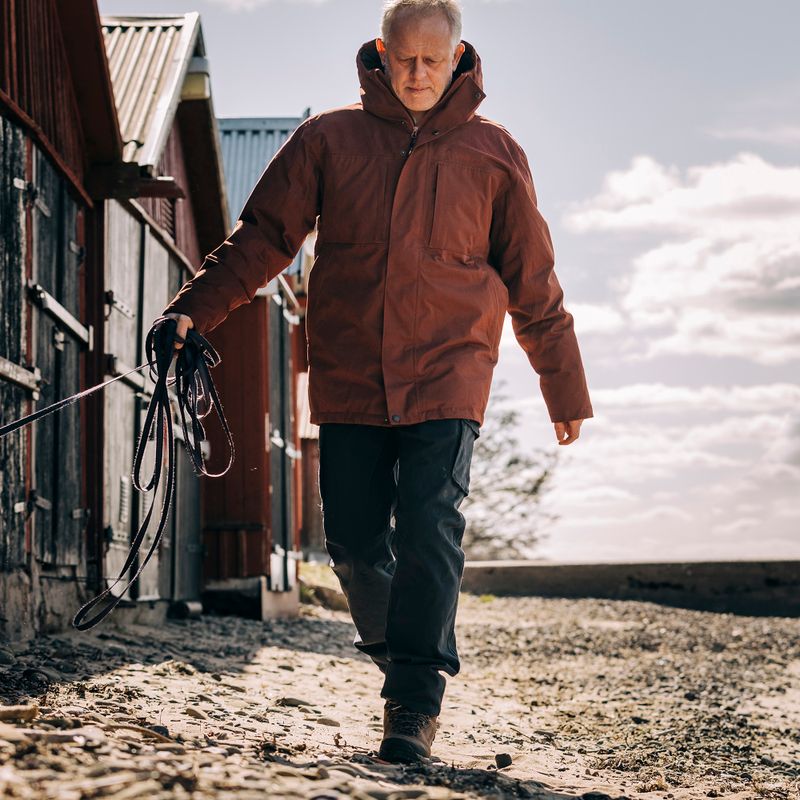 Spodnie trekkingowe męskie Pinewood Värnamo Serengeti d.anthracite 7