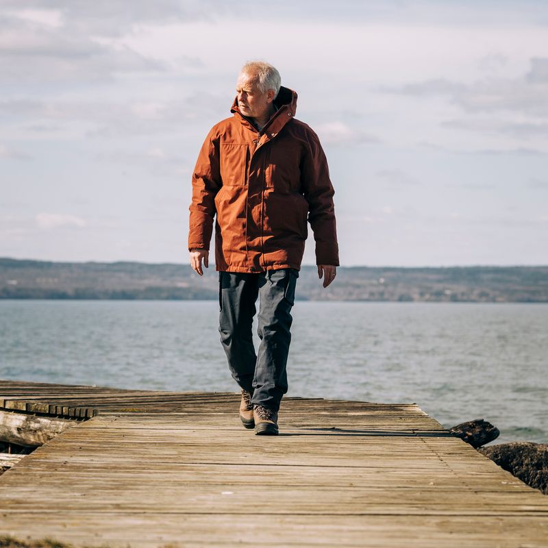 Spodnie trekkingowe męskie Pinewood Värnamo Serengeti d.anthracite 8