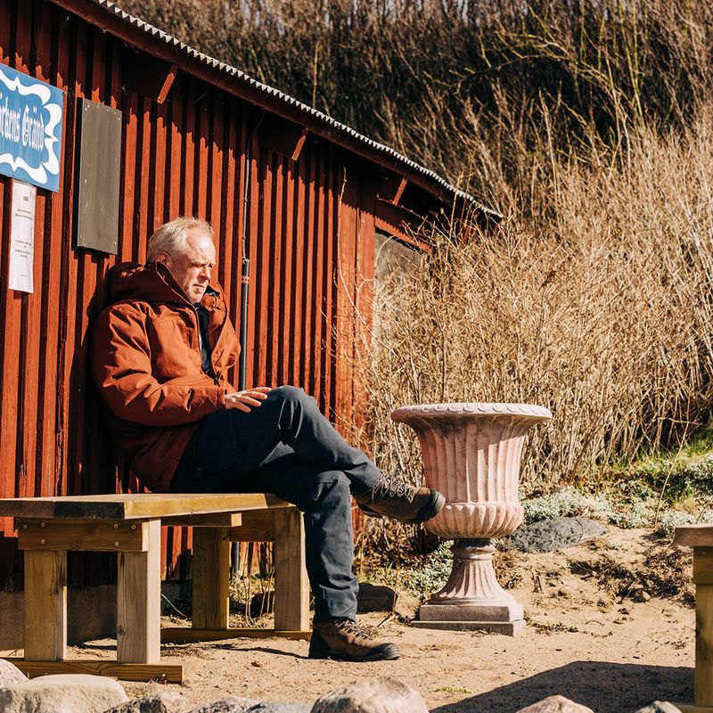 Spodnie trekkingowe męskie Pinewood Värnamo Serengeti d.anthracite 9