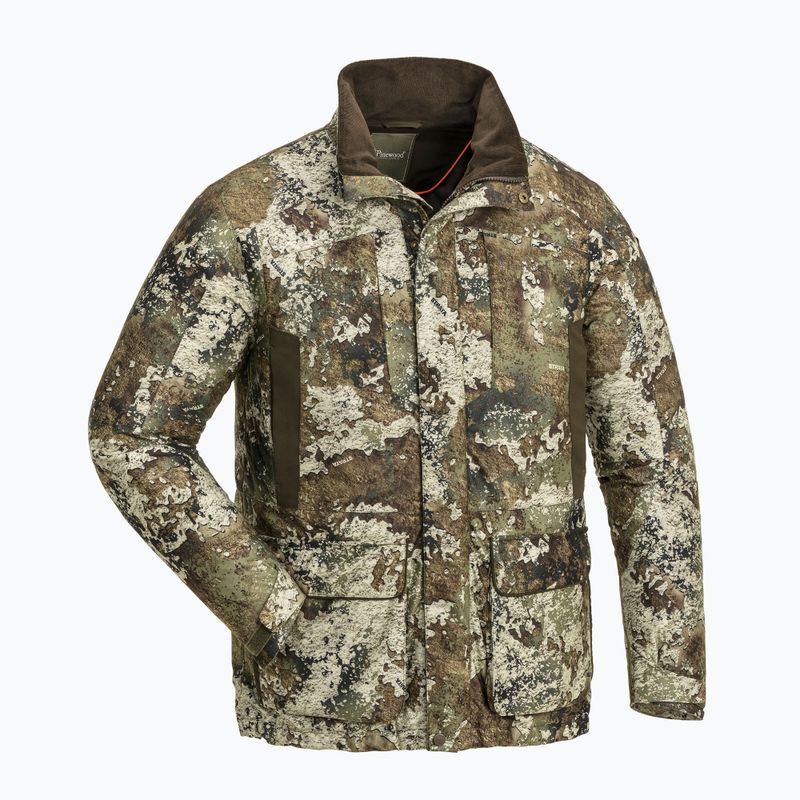 Kurtka przeciwdeszczowa męska Pinewood Smaland Light Camou strata/suede brown 11