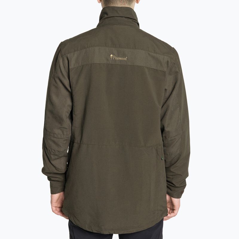 Kurtka przeciwdeszczowa męska Pinewood Smaland Light suede brown 2