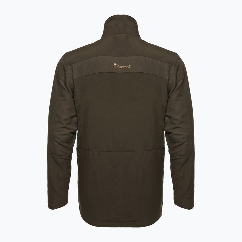 Kurtka przeciwdeszczowa męska Pinewood Smaland Light suede brown 11