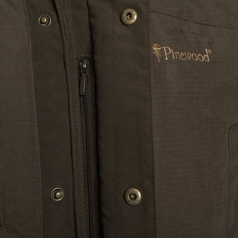 Kurtka przeciwdeszczowa męska Pinewood Smaland Light suede brown 12