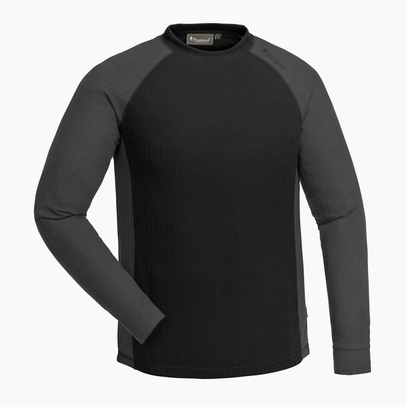 Komplet bielizny termoaktywnej męskiej Pinewood Finnveden Base Layer black/dark grey 8