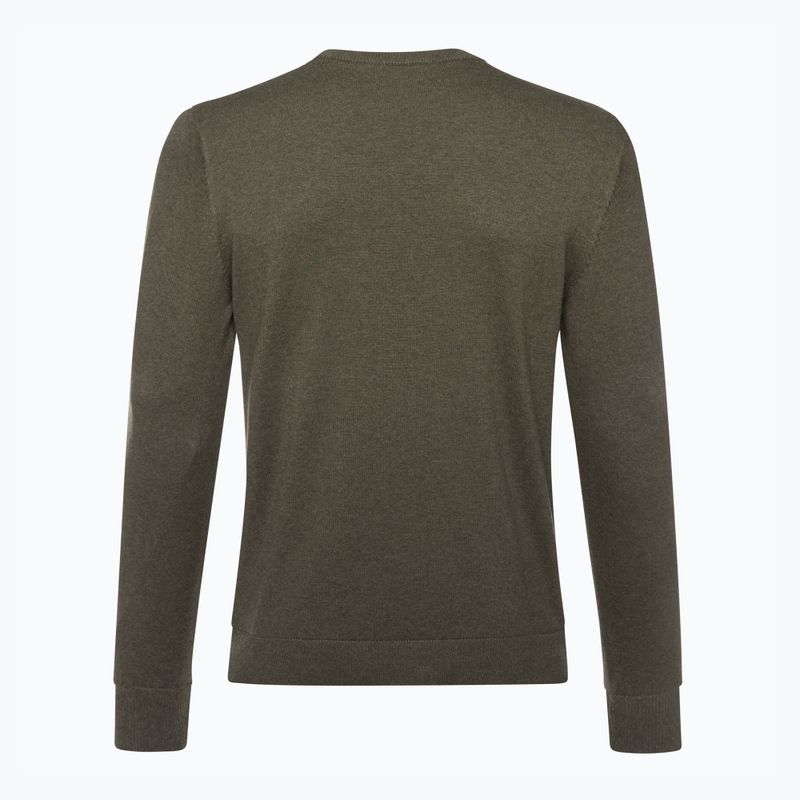 Sweter męski Pinewood Varnamo Crewneck Knitted green mel 2