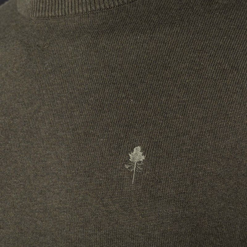 Sweter męski Pinewood Varnamo Crewneck Knitted green mel 3
