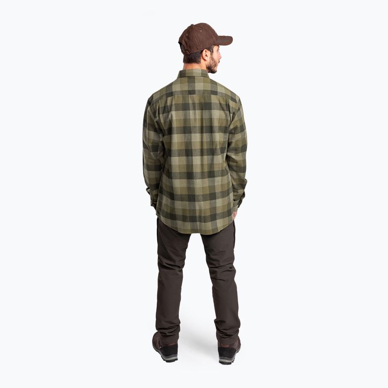 Koszula męska Pinewood Lumbo olive/suede brown 2