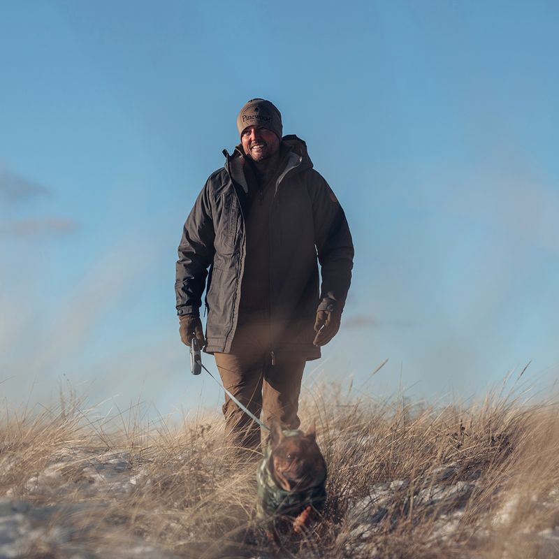 Spodnie trekkingowe męskie Pinewood Värnamo Serengeti moss green 7
