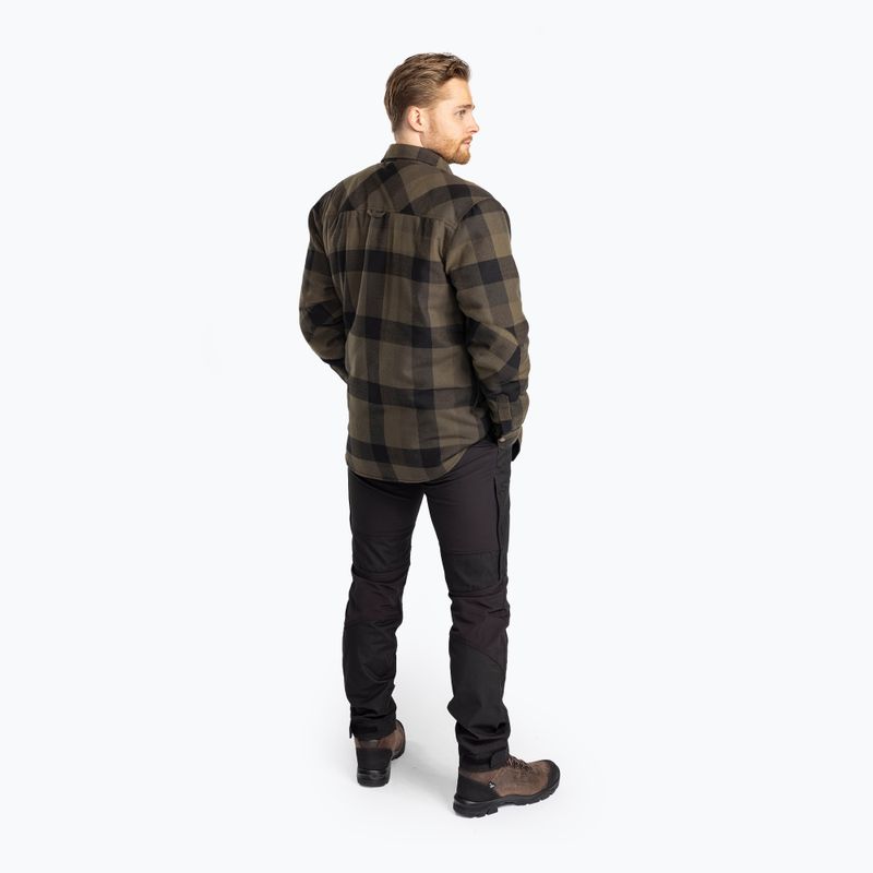 Koszula męska Pinewood Canada Classic 2.0 green/black 2