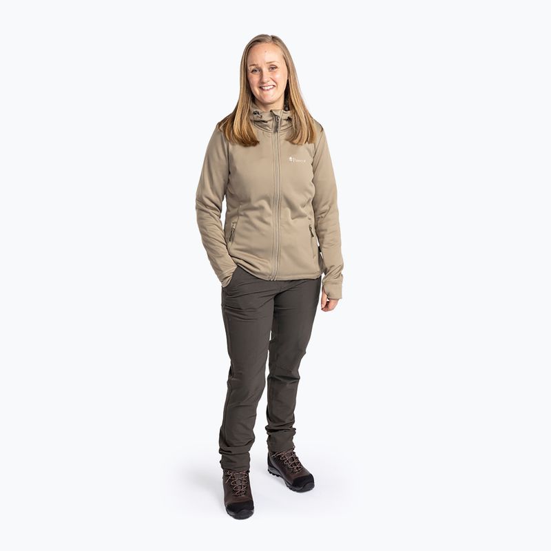 Bluza damska Pinewood Finnveden Hoodie mid khaki 2