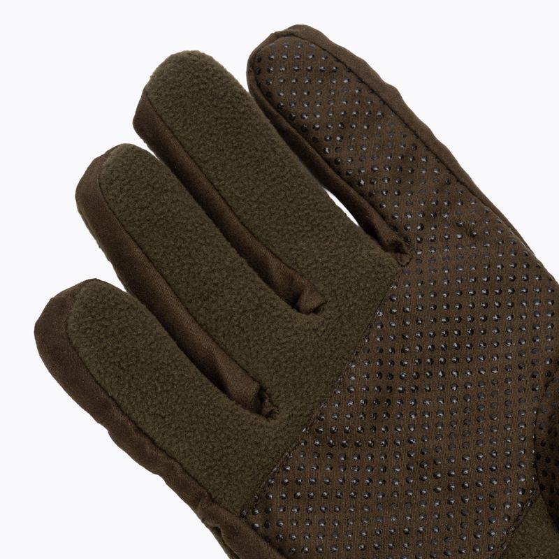 Rękawiczki męskie Pinewood Småland Hunters Extreme Fleece h.brown/suede brown 5