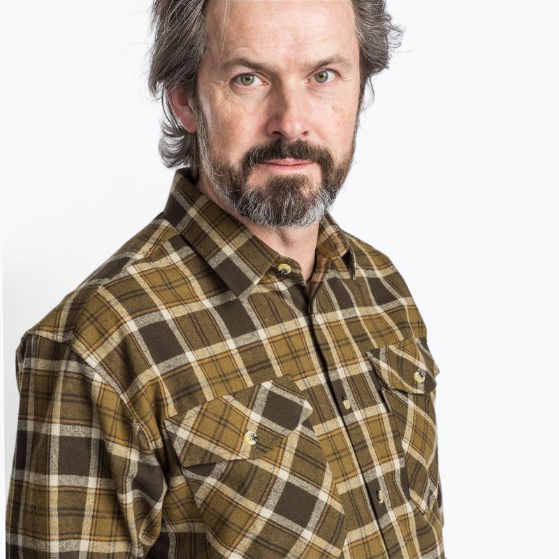 Koszula męska Pinewood Härjedalen h.olive/khaki 5