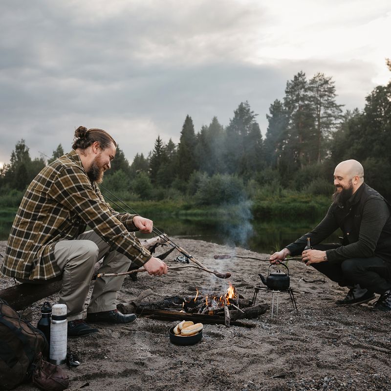 Koszula męska Pinewood Härjedalen h.olive/khaki 11
