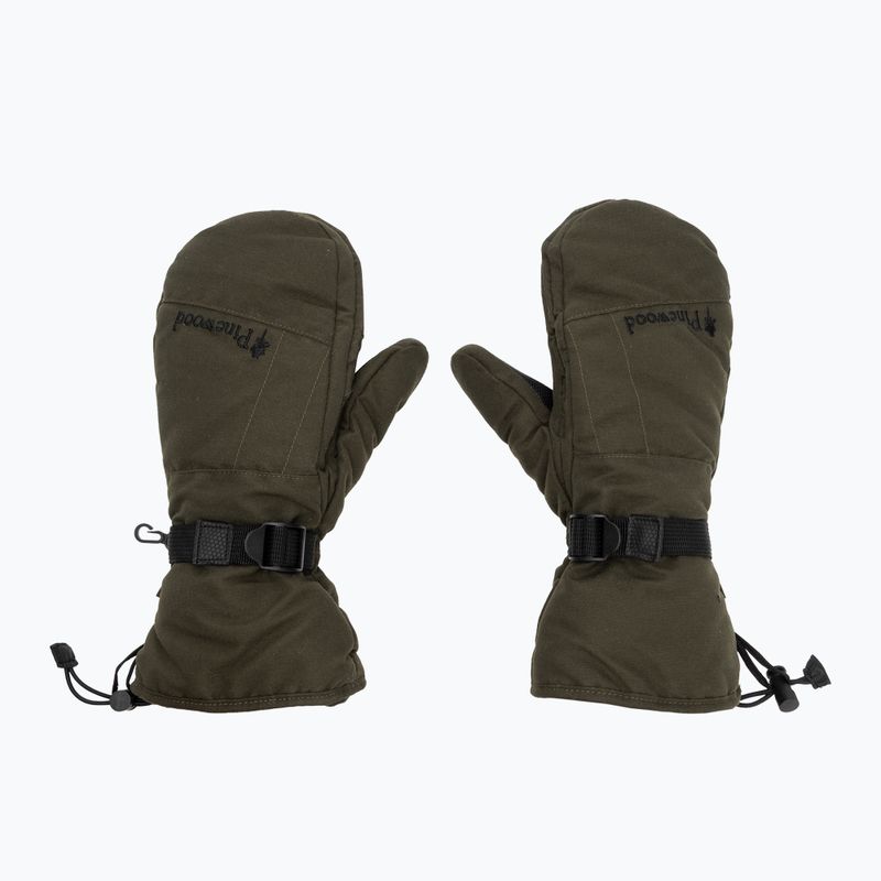 Rękawiczki męskie Pinewood Hunters Pro moss green 2