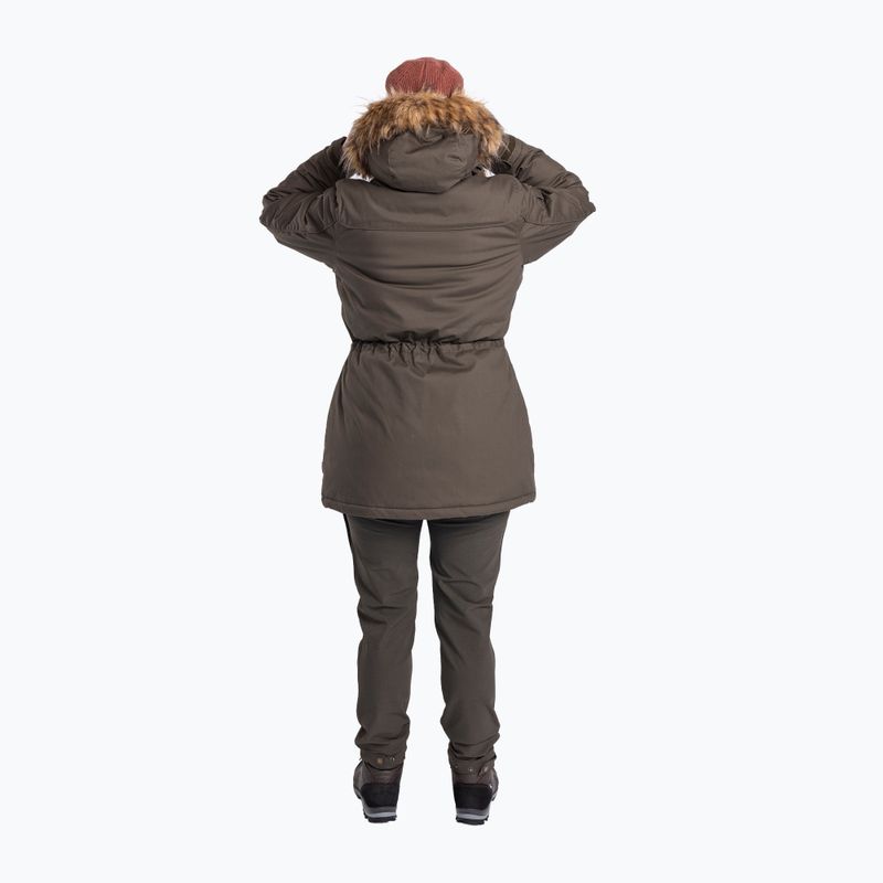 Płaszcz ocieplany damski Pinewood Finnveden Winter Parka d.olive 2