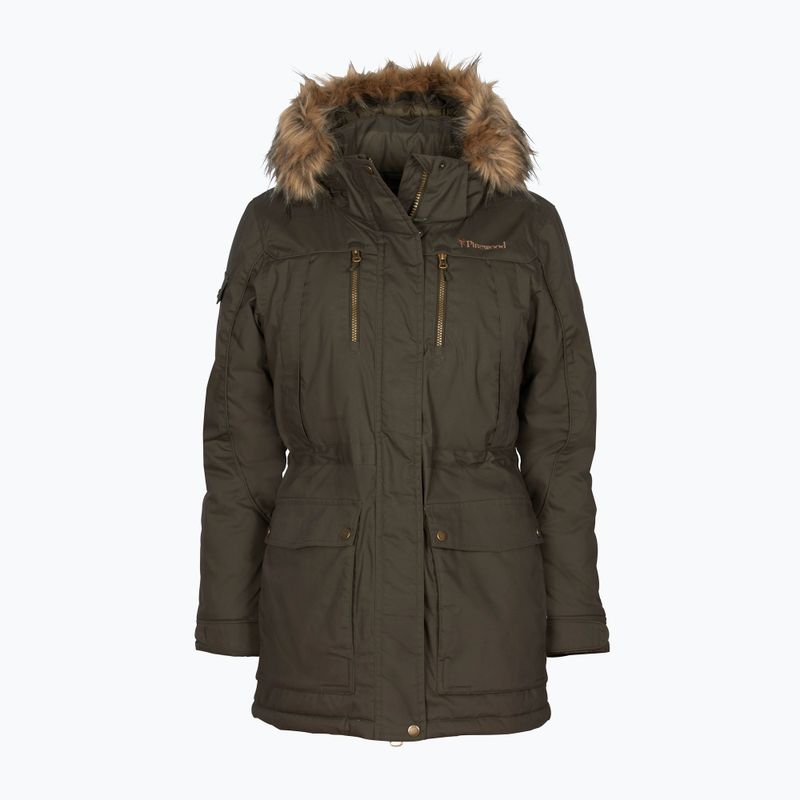 Płaszcz ocieplany damski Pinewood Finnveden Winter Parka d.olive 11