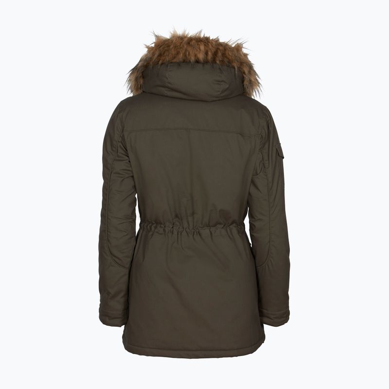 Płaszcz ocieplany damski Pinewood Finnveden Winter Parka d.olive 12