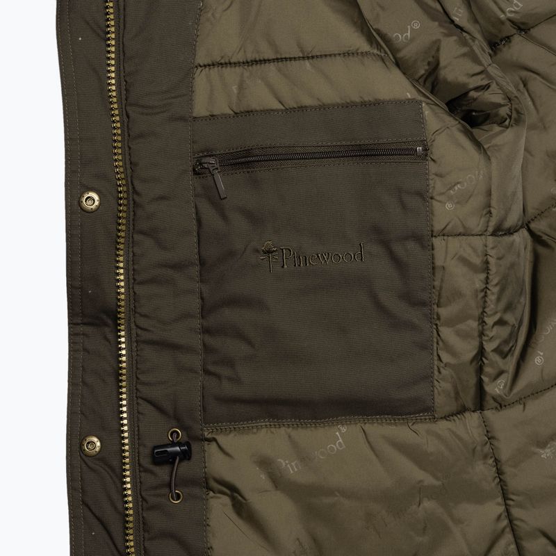 Płaszcz ocieplany damski Pinewood Finnveden Winter Parka d.olive 10