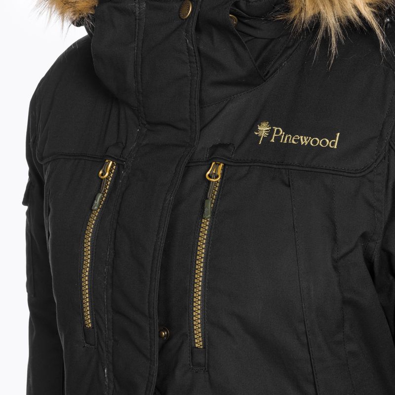 Płaszcz ocieplany damski Pinewood Finnveden Winter Parka black 8