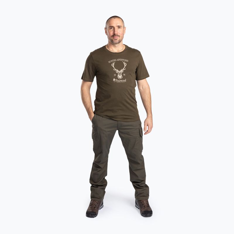 Koszulka męska Pinewood Red Deer green 2