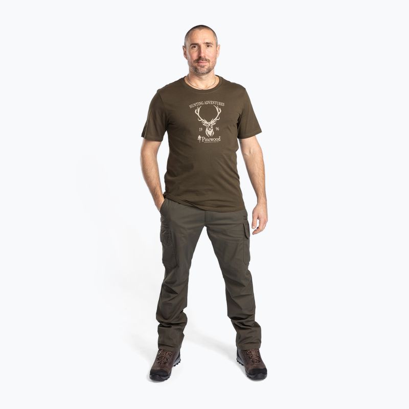Koszulka męska Pinewood Red Deer green 2