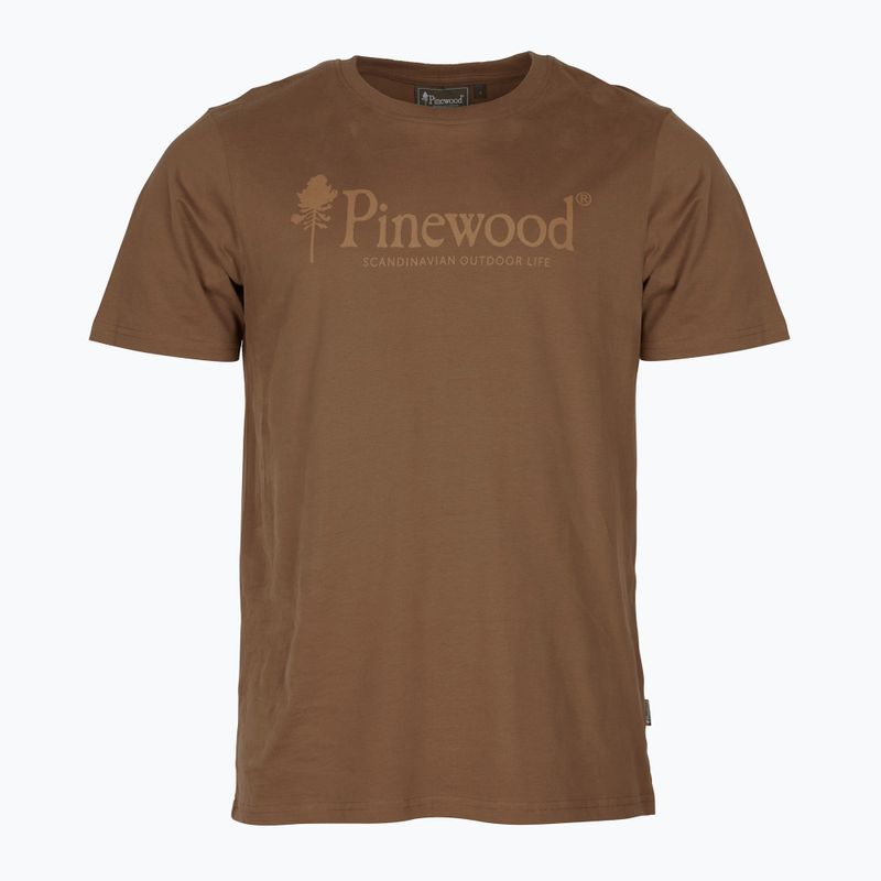 Koszulka męska Pinewood Outdoor Life nougat