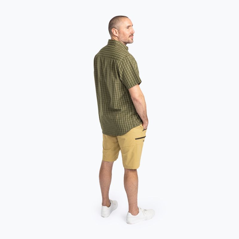 Spodenki trekkingowe męskie Pinewood Abisko Light Stretch golday hay 3