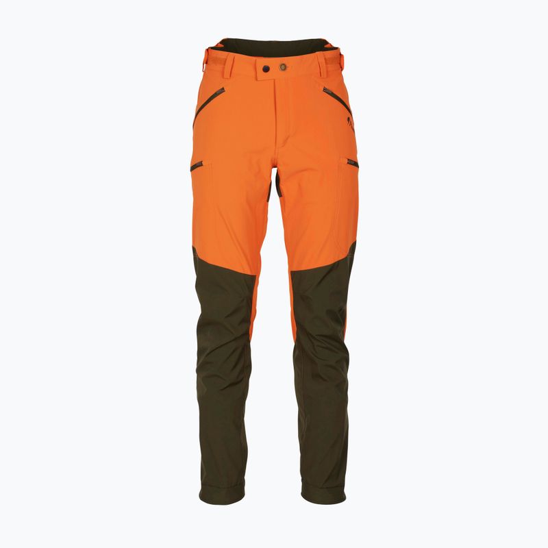 Spodnie z membraną męskie Pinewood Abisko b.orange/mossgreen 5