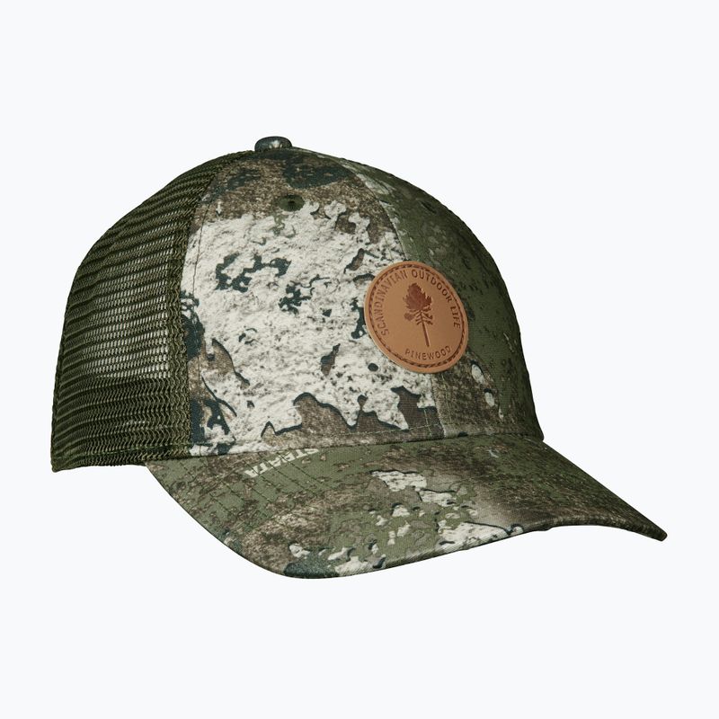 Czapka z daszkiem Pinewood Hunters Mesh strata/moss green