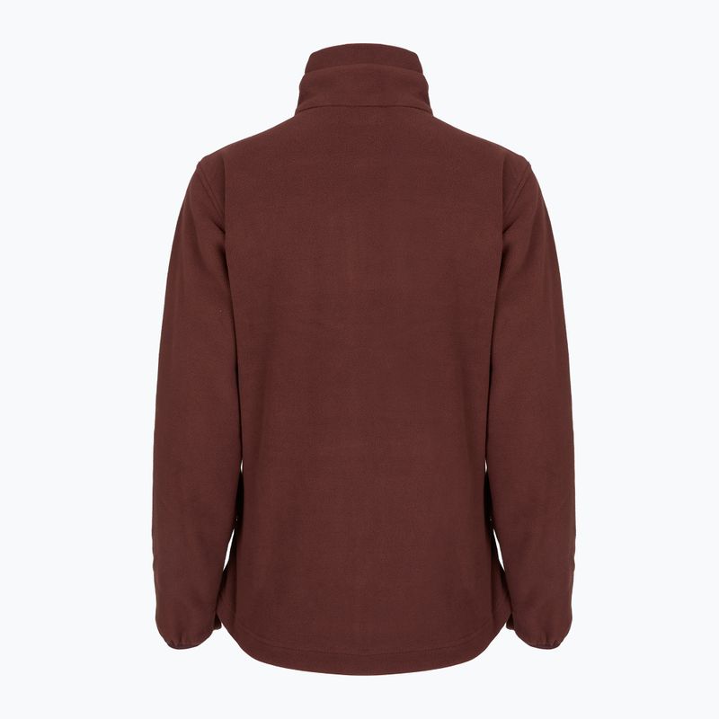 Bluza trekkingowa damska Pinewood Finnveden Fleece earth plum 2